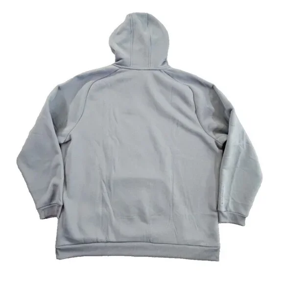Under Armour Fleece Pro Kanga Hoodie Grey Men's 4XL MSRP $75.00 NWT 1389342 - Picture 2 of 15
